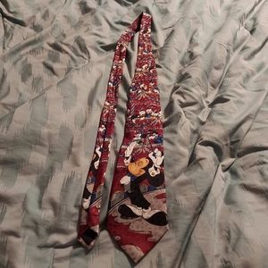 Rare Disney Tie Mickey Mouse & Friends Made In‎ Canada 54 X 4
